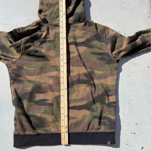 Kid's VANS Hoodie Multicolor Camo Logo M Streetwear Skate Modern Casual School - Picture 13 of 14